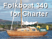 Classic folkboat for charter from Westbound Charters - affordable, ideal for couples